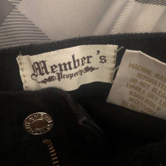 members property black jeans - Picture 1 of 2